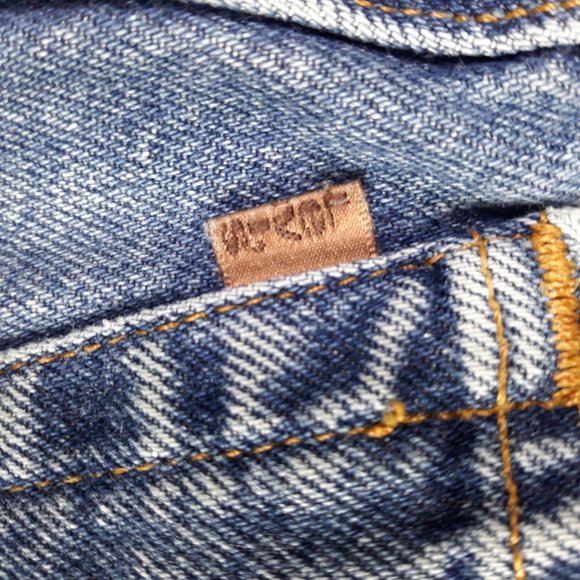 Vintage Levi’s 540 Relaxed Fit Jeans Denim USA Made Blue Men’s Size W38 L 29 - Picture 7 of 12